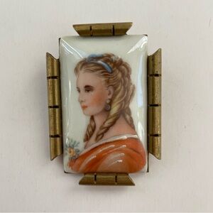 Vintage Limoges France Brooch Pin